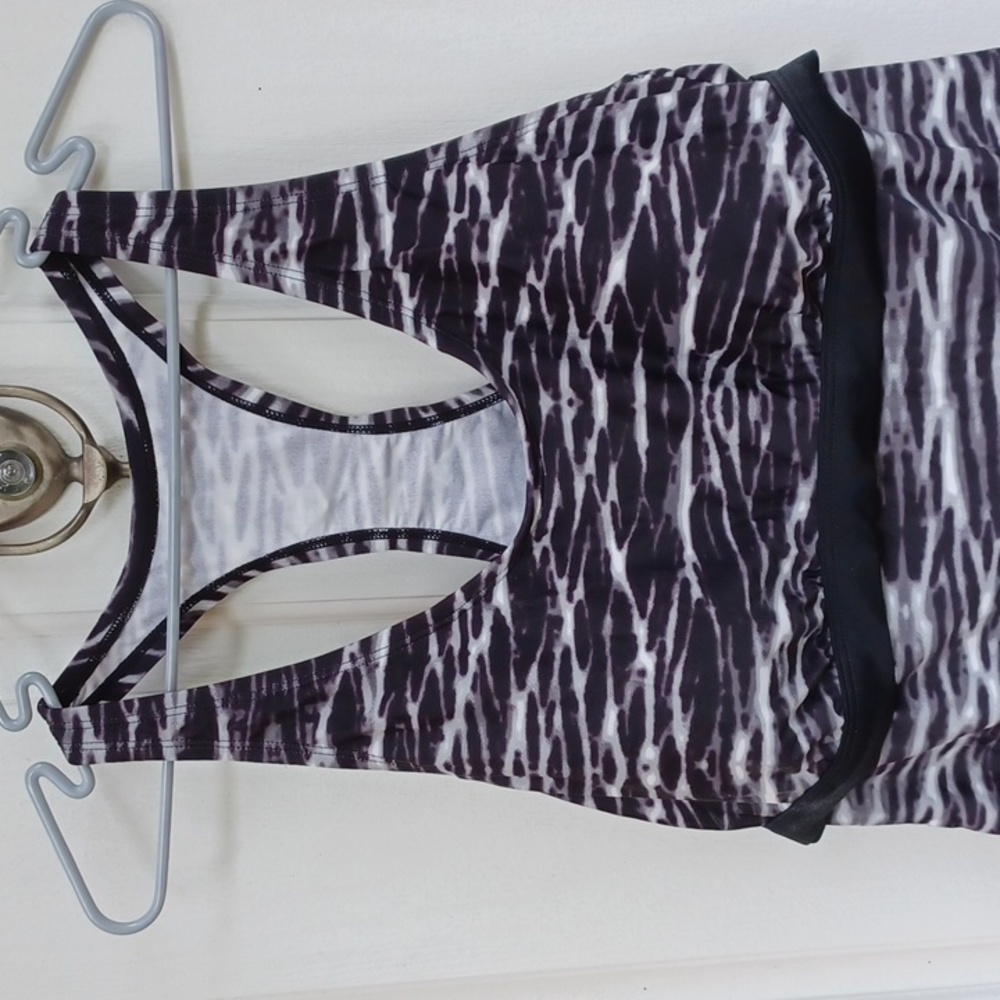 ADIDAS Racerback Tankini Swim Top Sz XL - Picture 2 of 7